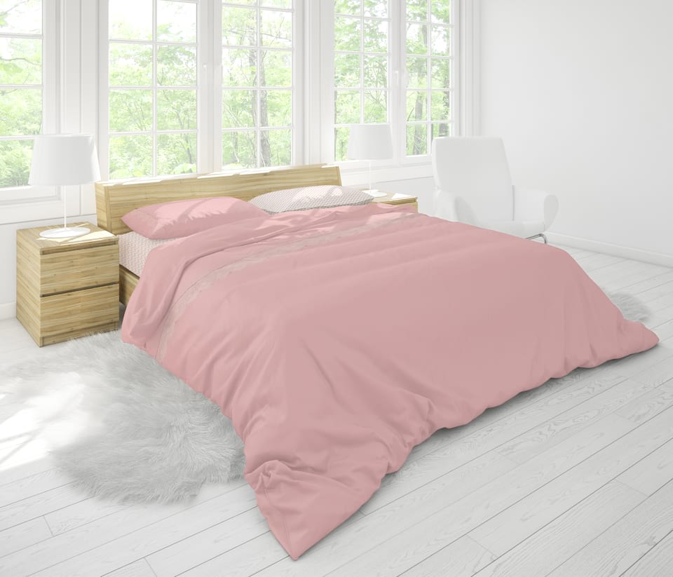 Aquatolia dekbedovertrek set, Dekbedovertrek Set, 2 personen, 240x220 - Roze