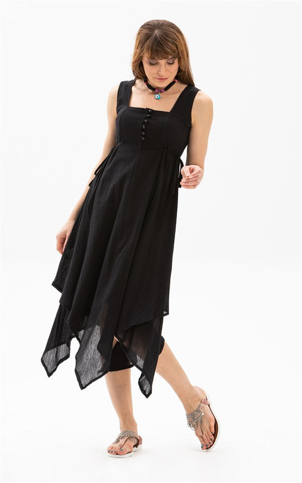 Aquatolia Woman Dress, Plush Dress - Black / S