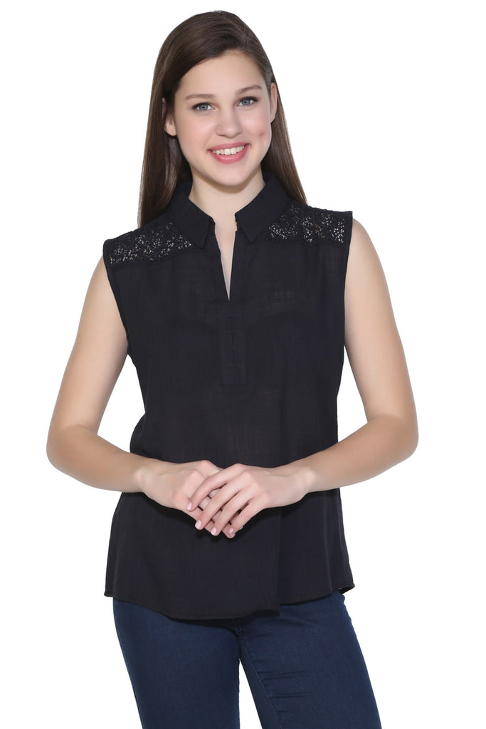 Aquatolia Woman Shirt, Dolunay Shirt - Black / S