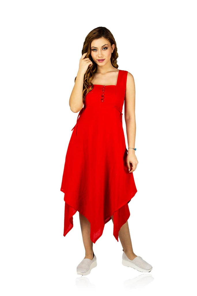 Aquatolia Woman Dress, Plush Dress - Red / S