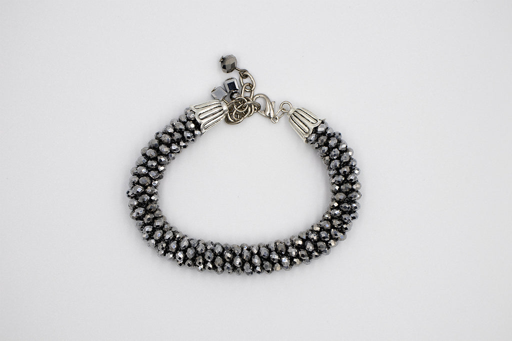 Aquatolia black gray bracelet